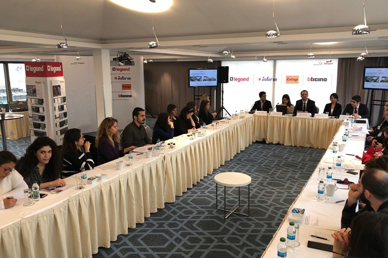 Legrand Türkiye için yeni ürün basın toplantısı düzenledik