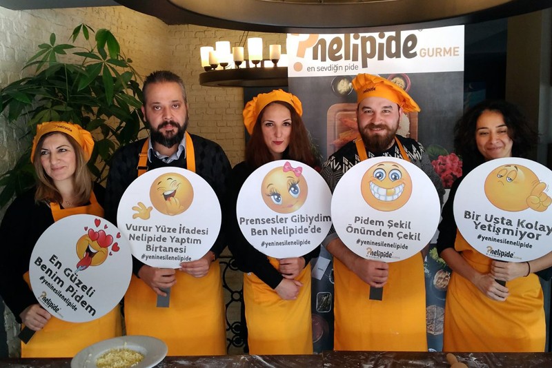 Nelipide için 14 Şubat’a özel kalpli pide workshop’u düzenledik