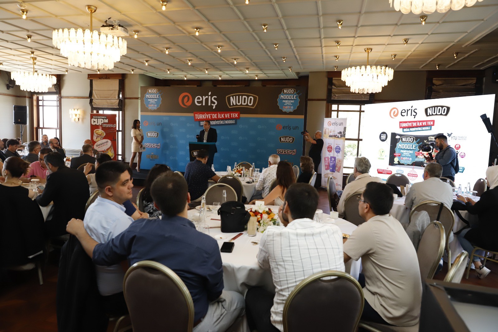 Eriş, Türkiye'nin vitamin destekli ilk probiyotikli noodle’ını üretti