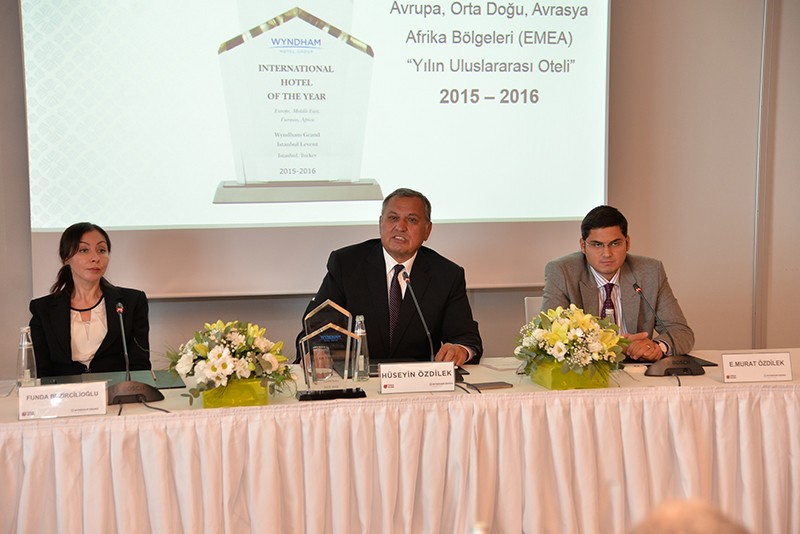 Wyndham Grand İstanbul Levent’in, Emea bölgesi’nin en iyi toplantı oteli ödülünü kazanmasını tanıttık