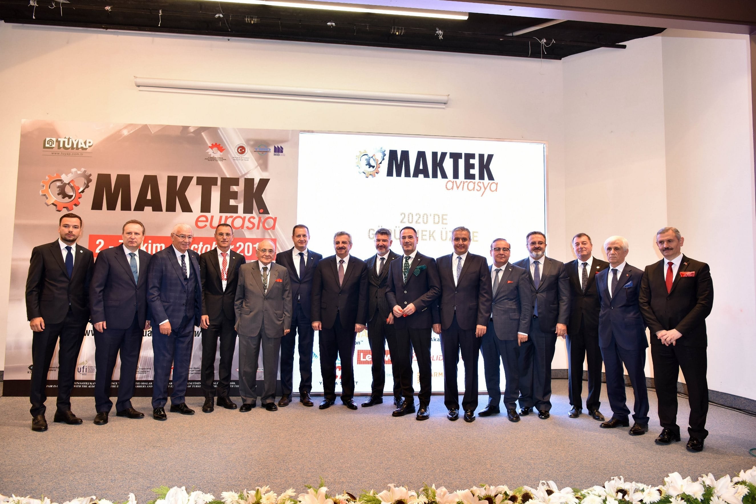 Maktek 2018 kapılarını açtı. Takım tezgahları sektörünün tüm bileşenleri aynı çatı altında.