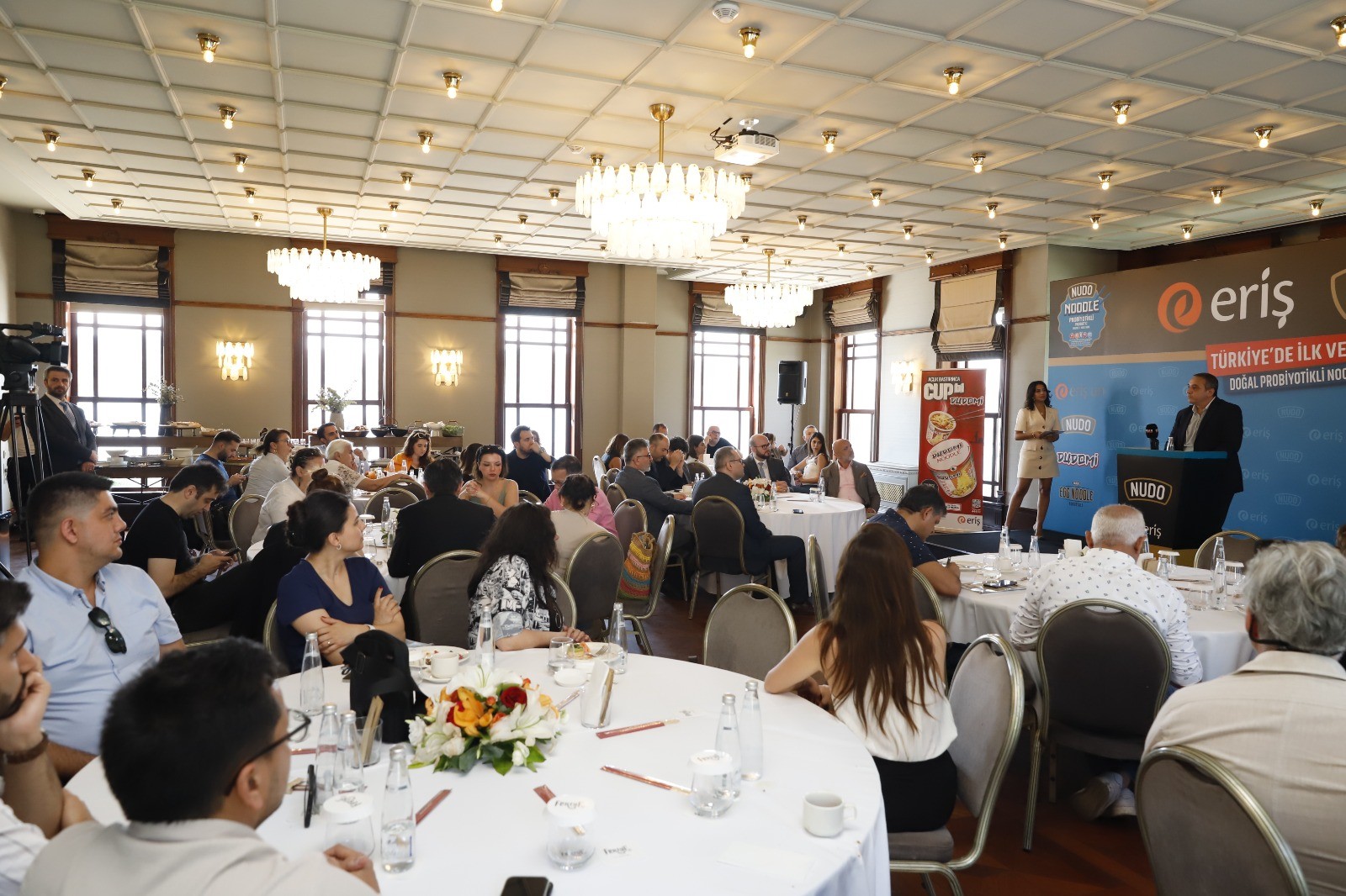 Eriş, Türkiye'nin vitamin destekli ilk probiyotikli noodle’ını üretti