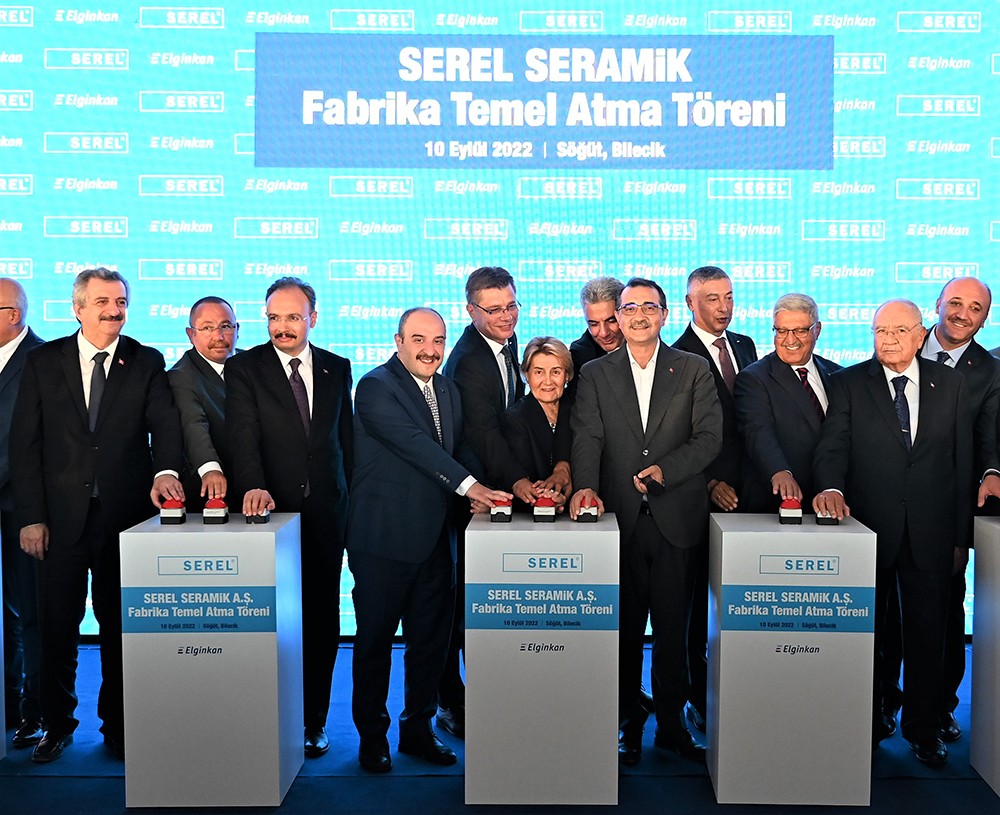 Elginkan Topluluğu Türkiye’nin en büyük seramik fabrikalarından birini kurmaya hazırlanıyor