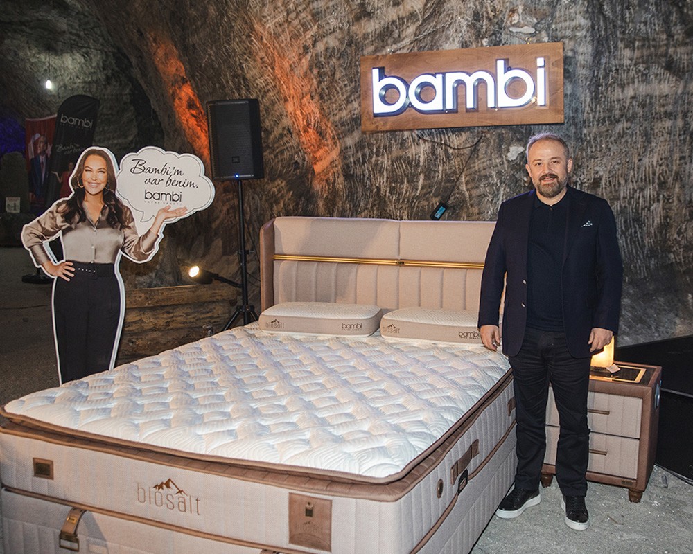 Bambi Yatak'ın yeni Ar-Ge ürünü Biosalt Yatak'ın basın lansmanını gerçekleştirdik