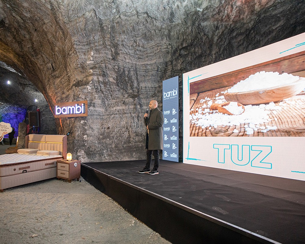 Bambi Yatak'ın yeni Ar-Ge ürünü Biosalt Yatak'ın basın lansmanını gerçekleştirdik