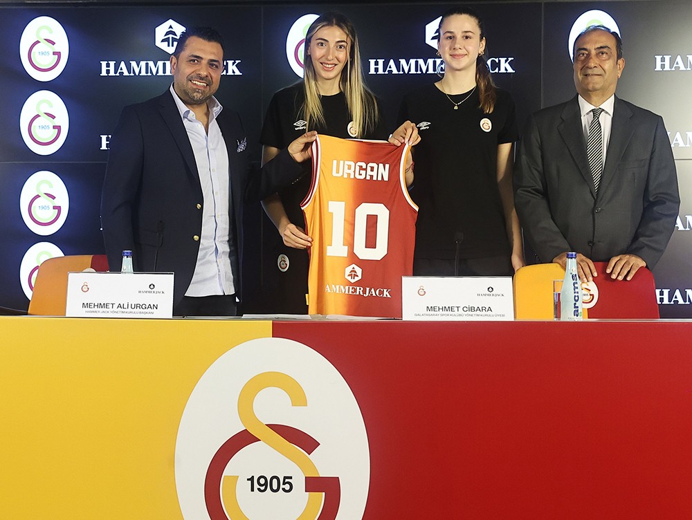 Hammer Jack, Galatasaray Kadın Voleybol Takımı’nın forma sırt sponsoru oldu