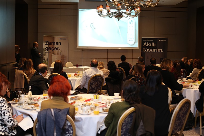 Geberit için Aquaclean Mera’nın lansmanını gerçekleştirdik